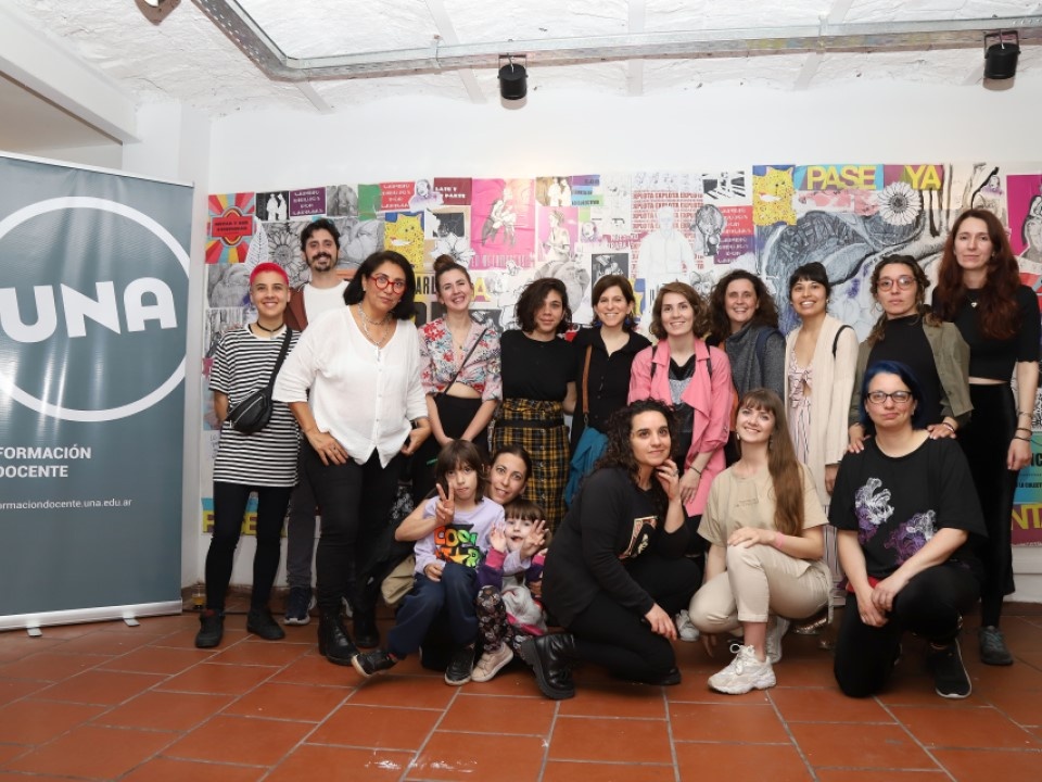 Con una muestra de estudiantes y graduadas, fue inaugurado el Espacio Cultural y Educativo de Formación Docente