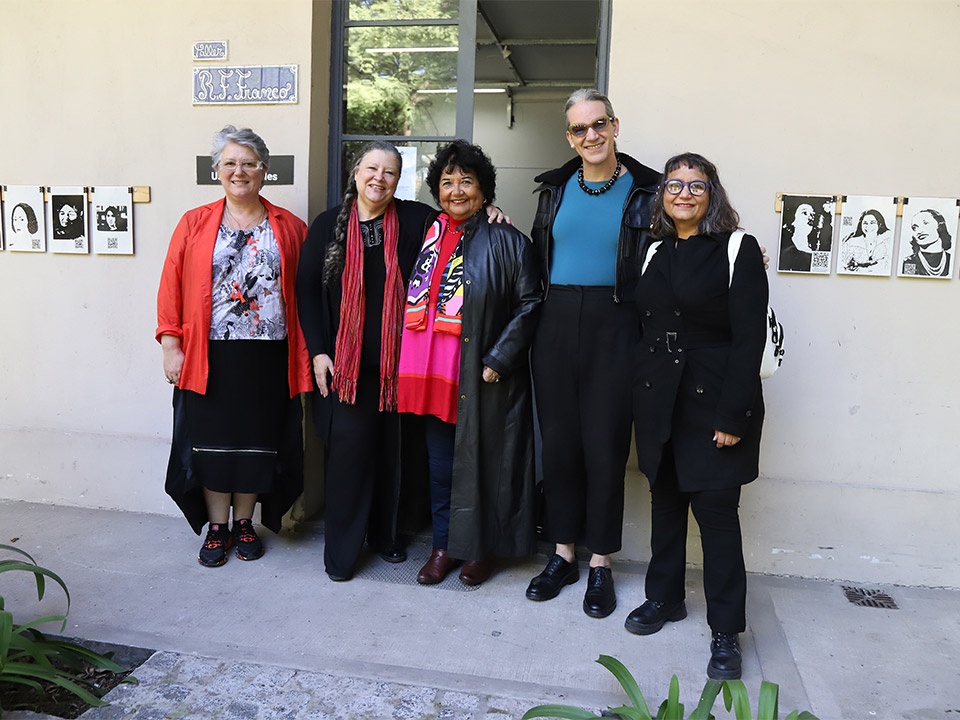 Proyecto Altar Mujeres y LGTBI+ #vidasenlucha. Conversatorio con Feda Baeza, Dora Barrancos, Diana Maffía y Sandra Torlucci